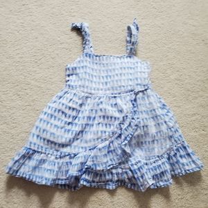 Janie and Jack x Rachel Zoe Toddler Girls' Geo Ruffle Dress sz2T